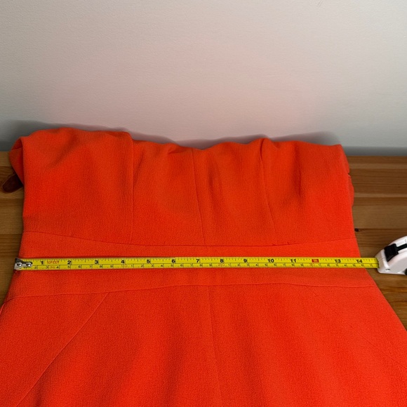 NWT Banana Republic Orange size 4 midi summer dress - Picture 6 of 7